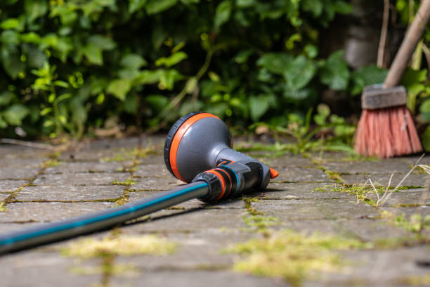 istock Gardena garden sprayer on stone floor.. 1423722175