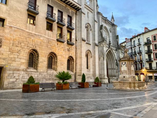 istock Spain- Bilbao- cathedral un the old town ( Casco Viejo) 1423722377