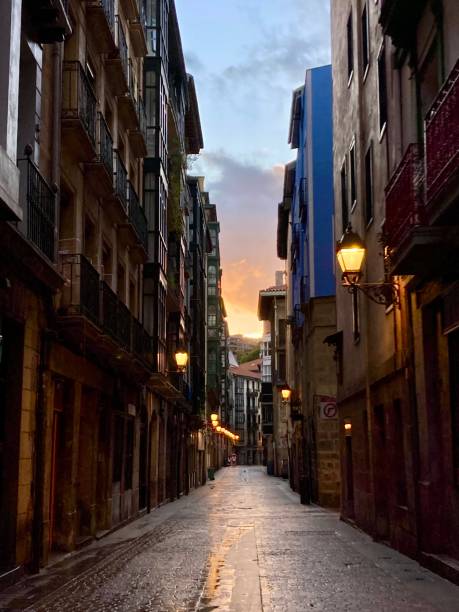 istock Spain - Bilbao - old buildings in the Casco Viejo 1423725465