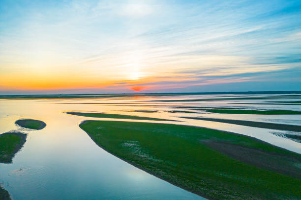 Drought scene in Poyang Lake, Jiangxi, China