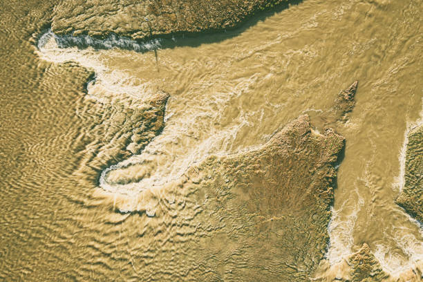 Drought scene in Poyang Lake, Jiangxi, China