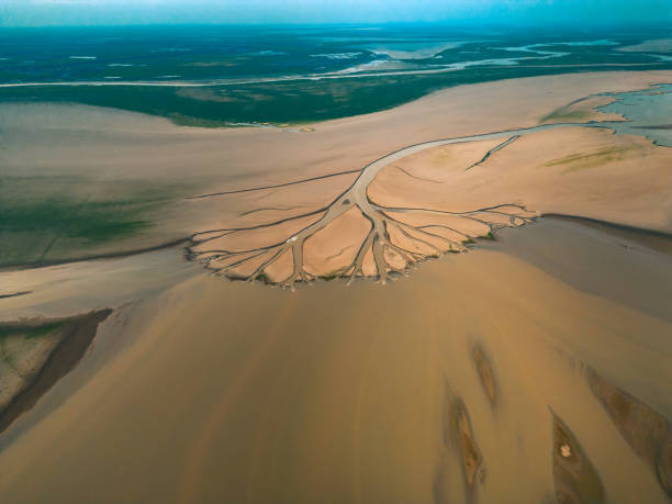 istock Drought scene in Poyang Lake, Jiangxi, China 1423775615