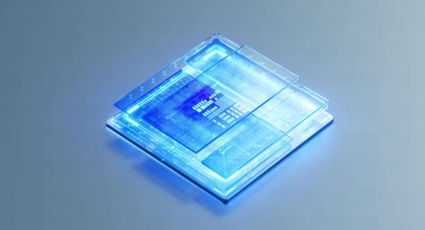 istock 3D rendering of cyberpunk AI. Circuit board. Technology background. Central Computer Processors CPU and GPU concept. Motherboard digital chip. Tech science background. 1423776678