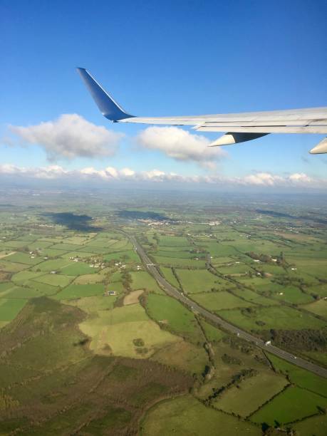 istock Green Fields Of Ireland - Aerial View 1423779155