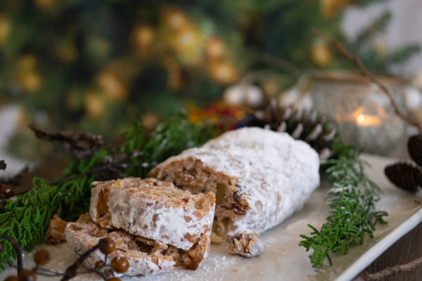 istock Stollen, a traditional German bakery celebrating Christmas 1423787949