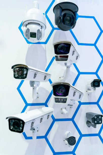 istock Collection Of Different Control Recording And Inspection Electronic Cameras. Protection Property System Technology 1423788728