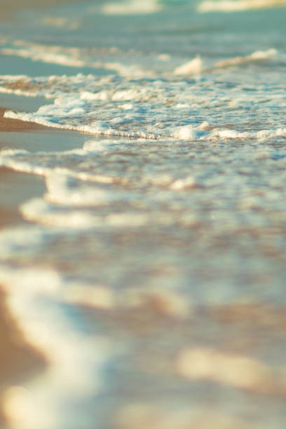 sea ​​water with blur and  fast aperture