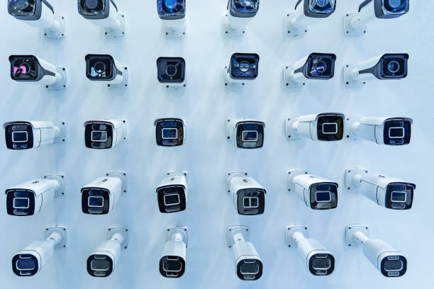 istock Collection Of Different Control Recording And Inspection Electronic Cameras. Protection Property System Technology 1423798820