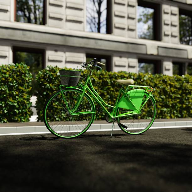 istock Bicycle For world Car Free Day 1423800068