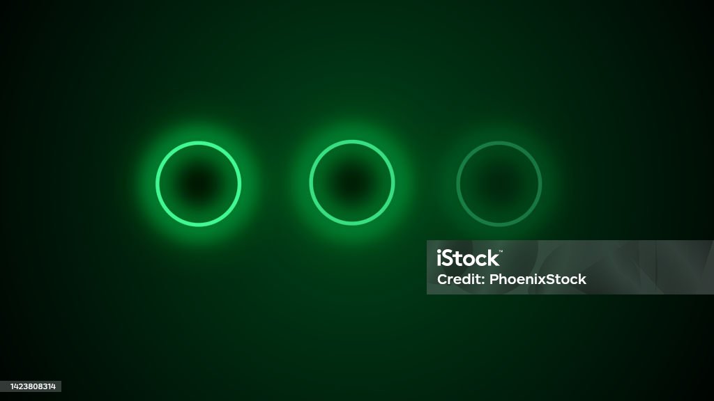Loading Animation High Tech Futuristic Hightech Modern Loading Circle Animation Stock Illustration ...