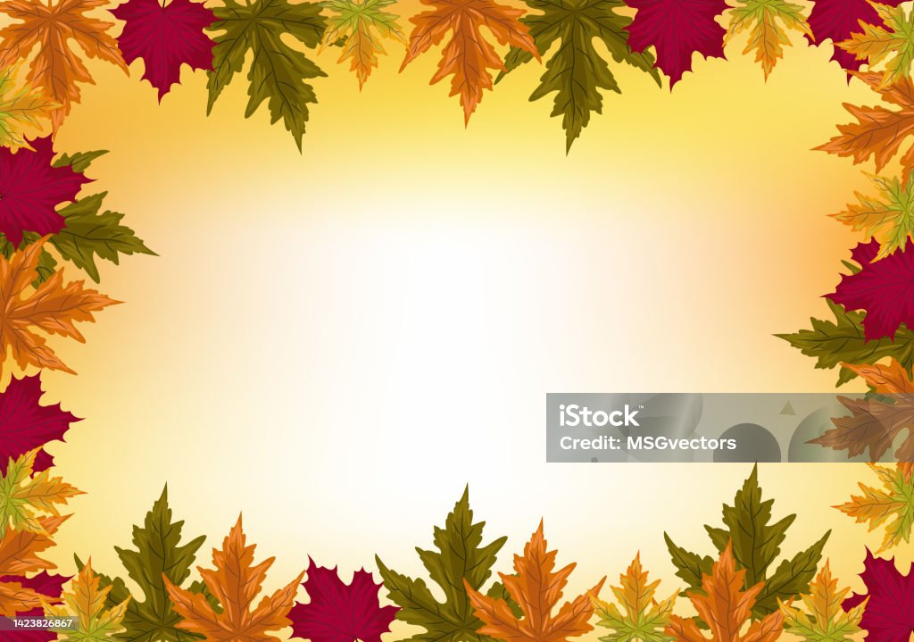 Fall Background Standard Fall Background Stock Illustration - Download Image Now - Abstract, Art ...