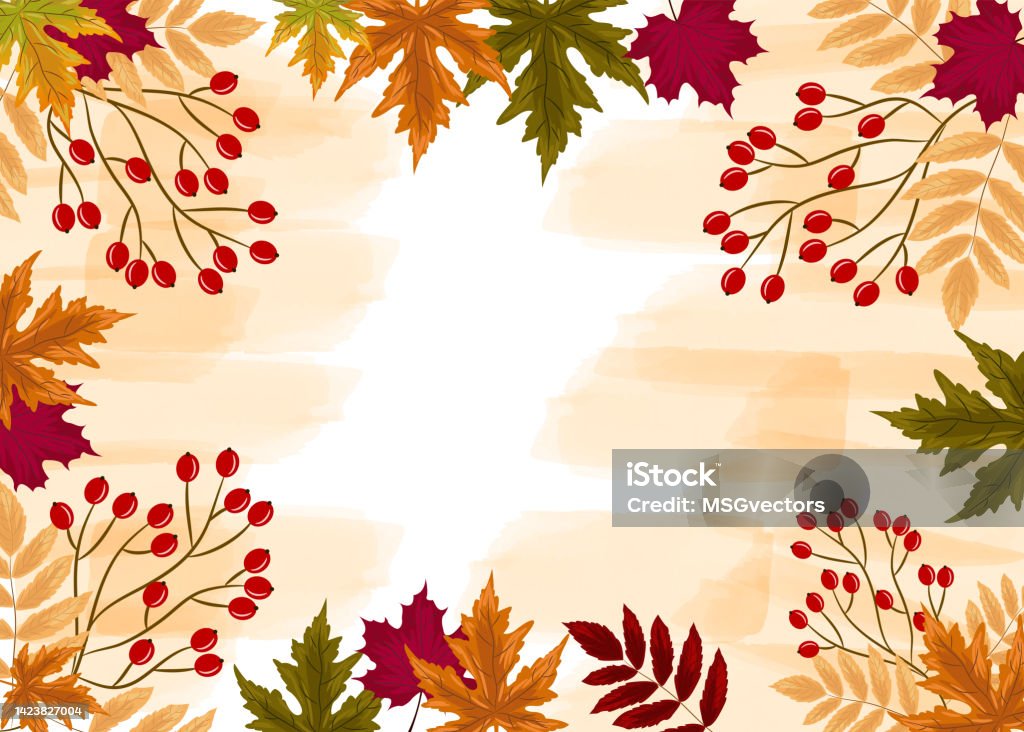 Fall Background Graphis Fall Background Stock Illustration - Download Image Now - Abstract, Art ...