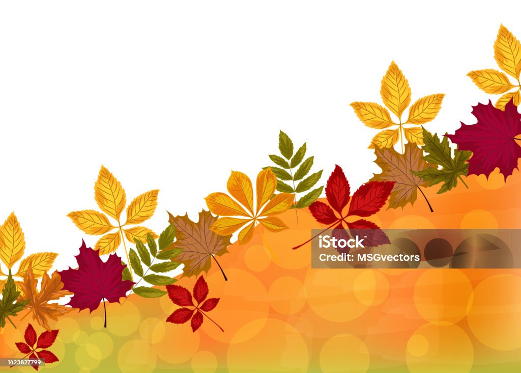 Abstract Simple Background Fall Fall Background Stock Illustration - Download Image Now - Abstract, Art ...