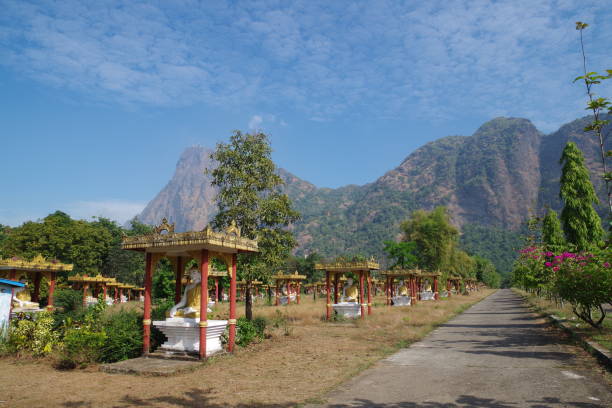 istock Lumbini Buddha Garden in Hpa-An 1423841897