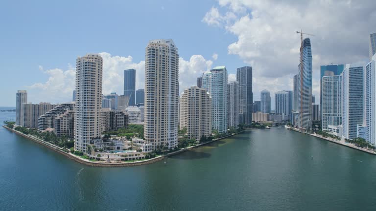 Brickell skyline, Biscayne Bay Miami