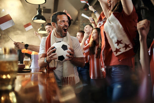 istock Yaaay, they've scored a goal! 1423846089