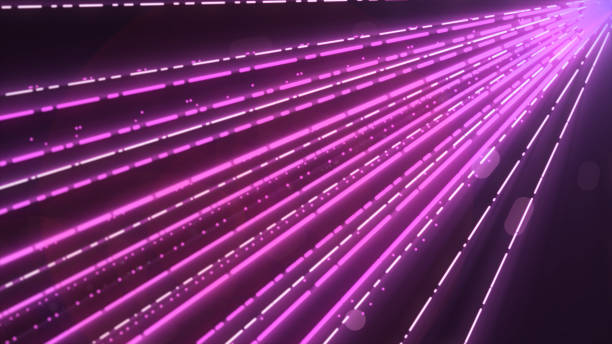 istock Purple Line Lights coming from top right 1423846282