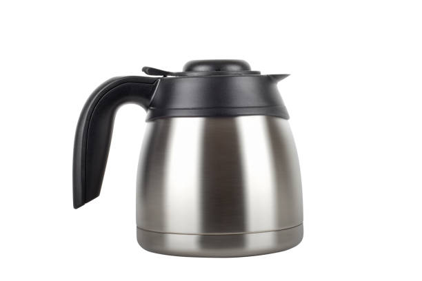 istock stainless electric kettle isolated on white 1423850499