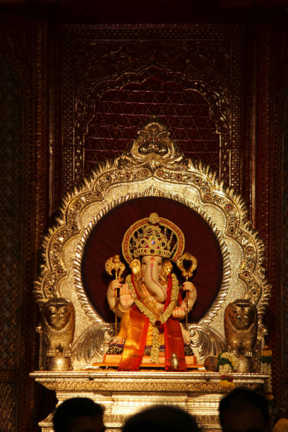 istock Navagrah Mitra Mandal Ganpati, Pune, Maharashtra,India 1423856447