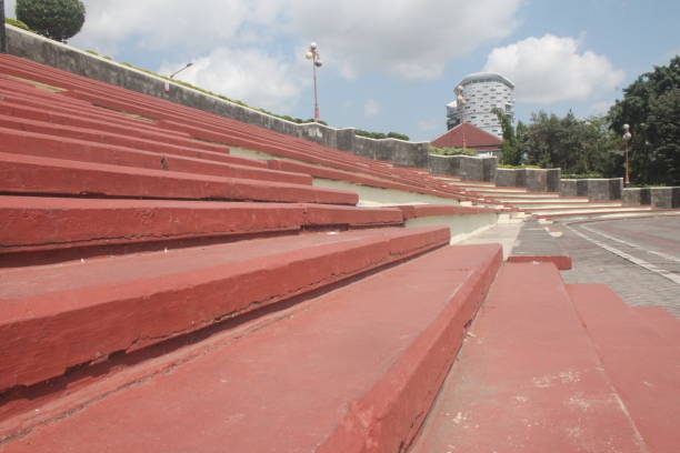 Stairs on the UGM campus building.