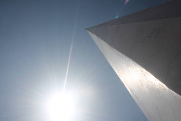 istock The scorching sun at noon on a sunny day 1423868802