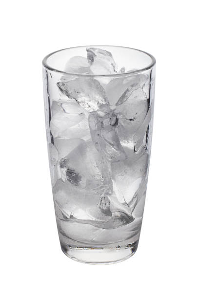 istock photo of empty glass with ice cubes 1423888811