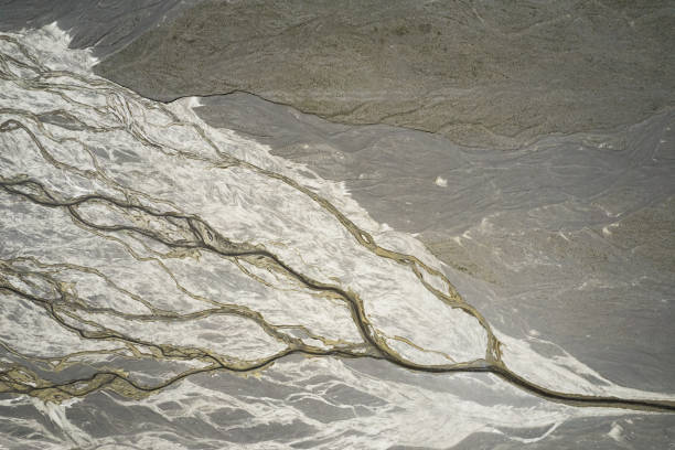 Aerial photography of Hukou Waterfall Scenic Area in Shanxi Province, Shaanxi Province