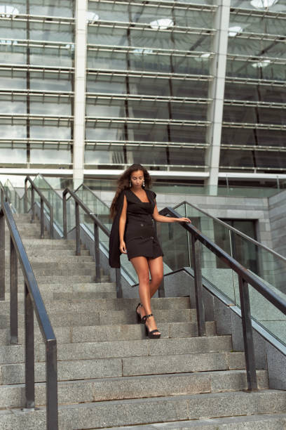 istock Girl dressed in business style 1423907755