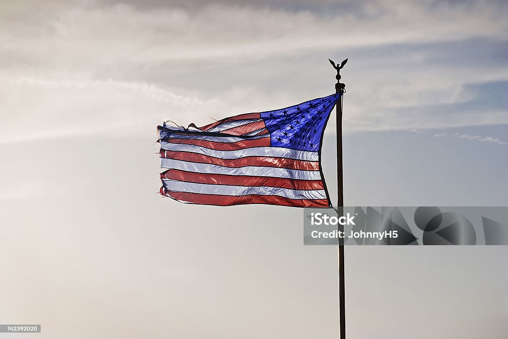 Bandeira dos Estados Unidos - Royalty-free 4 de Julho Foto de stock