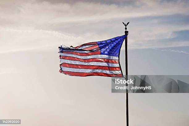 Bandeira Dos Estados Unidos - Fotografias de stock e mais imagens de 4 de Julho - 4 de Julho, Ao Ar Livre, As Américas