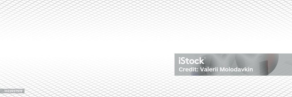 Gray Grid Background Vector Light Gray Background Perspective Grid Stock Illustration - Download ...