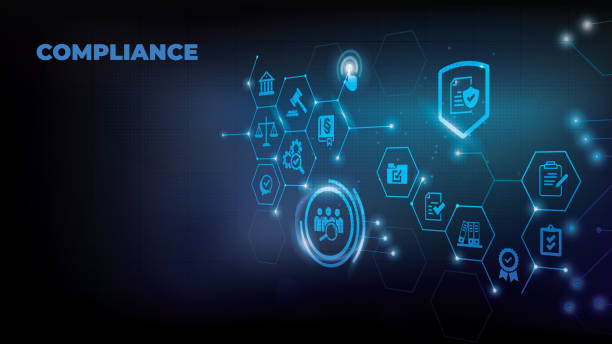 istock compliance icon concept: corporate mission or compliance policy or ethical management values connected icons 1423929056