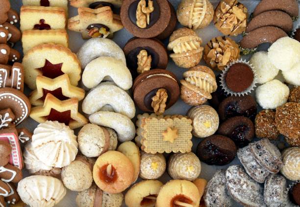 Various kinds of Christmas cookies