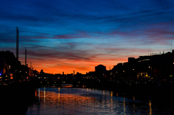 istock Picture of river Liffey 1423935138