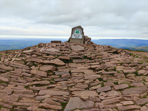 Pen Y Fan summit, Brecon Beacons, Wales, UK