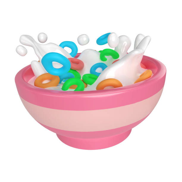 Cereal 3D Illustration Icon