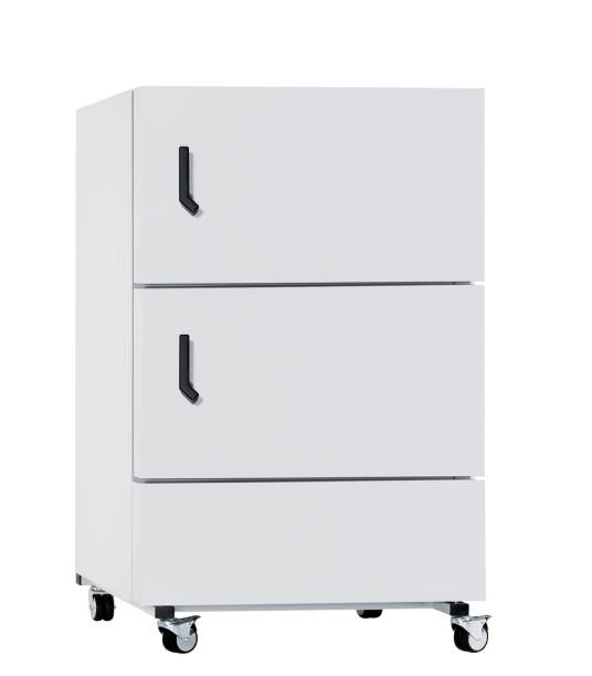 istock clipping path of the double door freezer 1423942408
