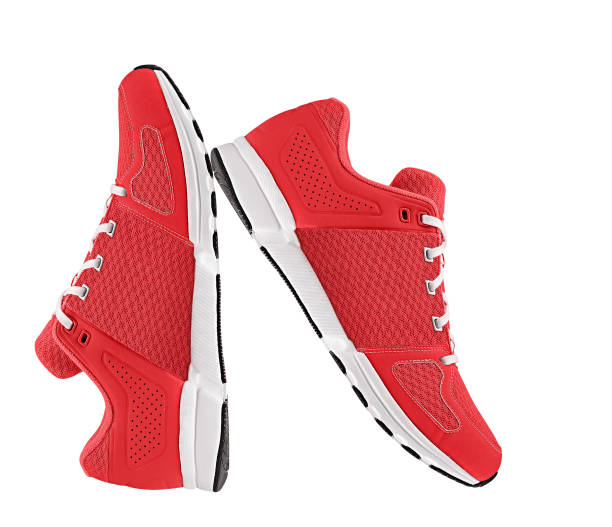 istock red womens sport shoes 1423942609