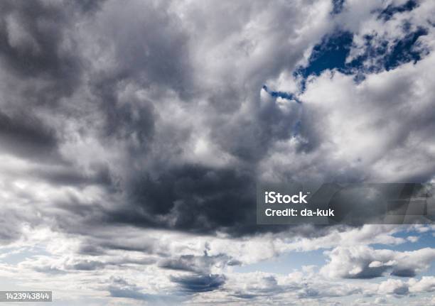 Beautiful Clouds In The Sky Stock Photo - Download Image Now - Climate, Weather, Abstract