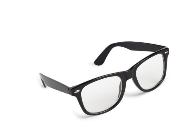 istock Photo of black nerd glasses 1423962240