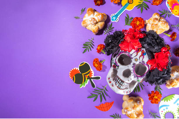 istock Day of the Dead background 1423963148