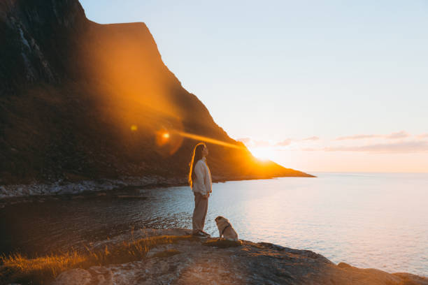 Happy sunset time together in Norway!