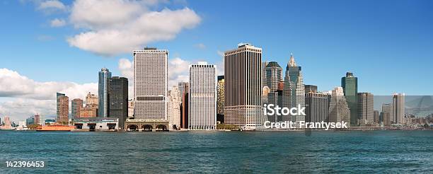로어 맨해튼 스카이라인뉴욕 시티 강에 대한 스톡 사진 및 기타 이미지 - 강, 건축, 고층 건물