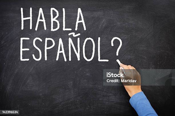 Spanish Learning Language Stock Photo - Download Image Now - Spanish Language, Spain, Spanish Culture