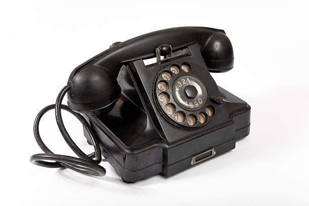 istock Old phone with dust and scratches 142398416