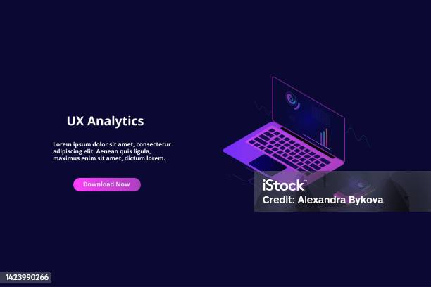 Data Analytics Concept Banner Can Use For Web Banner Infographics ...