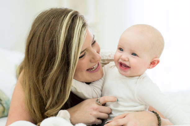 istock Happy Mother and Baby 1423996164