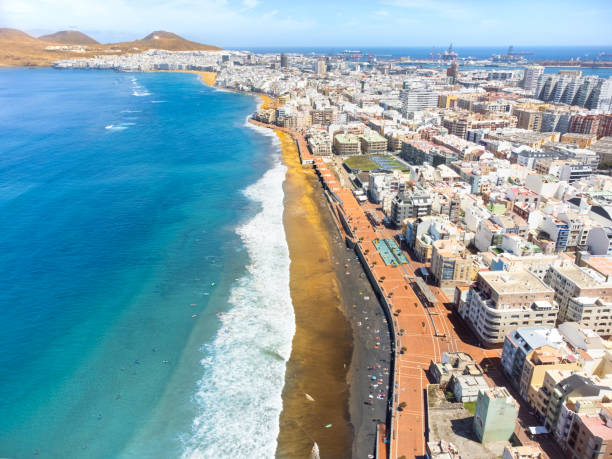 istock Las Canteras beach in Las Palmas, Gran Canaria 1423999703