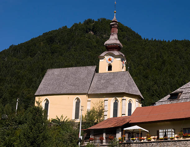 istock Church, in the Alps 142400473