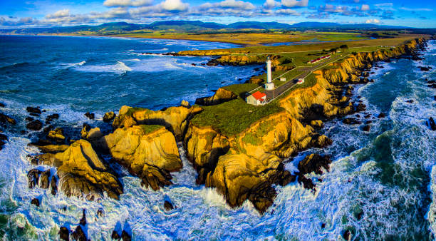 istock Point Arena Lighthouse, Point Arena California 1424004814